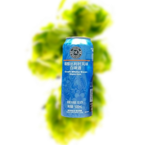 胖东来 精酿比利时风味白啤酒（易拉罐）