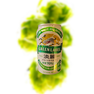 麒麟 淡丽绿标啤酒（生）（易拉罐）