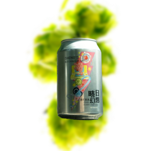 山乘酿造 晴日幻想 石榴青柠葡萄西打（易拉罐）